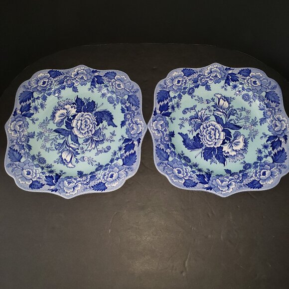 Spode Archive Collection British Flowers Poppy Set 2 - Picture 2 of 3